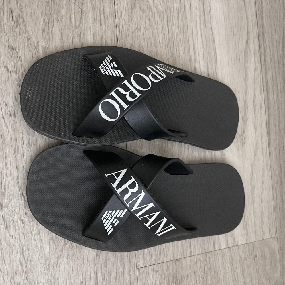 Boys Armani sandals